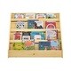 preview thumbnail 3 of 3, MUSHOMEINC Pinewood Single-Sided Bookcase Display Stand for Kid, Kids Storage Bookshelf with 4 Shelves, Book Display Rack forKid