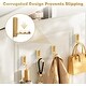 preview thumbnail 23 of 32, Folding Coat Hooks, 4Pcs Foldable Heavy Duty Wall Hooks