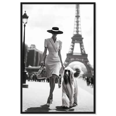 Fashionable Locks Noir Canvas by Art Remedy