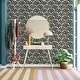 preview thumbnail 17 of 20, Tempaper Feather Palm by Novogratz Peel and Stick Wallpaper