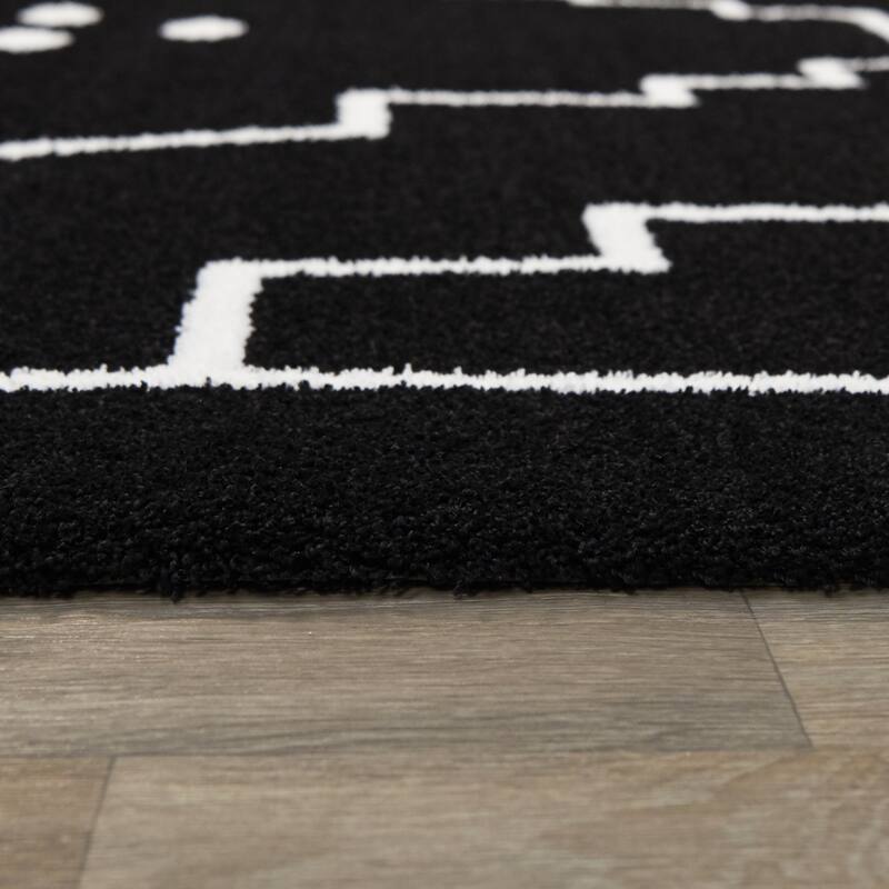 Miklos Modern Medallion Area Rug