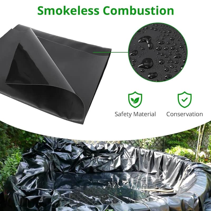 EPDM Pond Liner 20X25FT 45 Mil UV Resistant