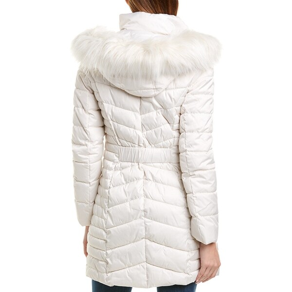 laundry by shelli segal black puffer coat