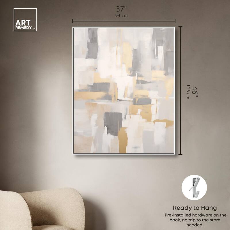 Soft Brilliance I Canvas by Art Remedy