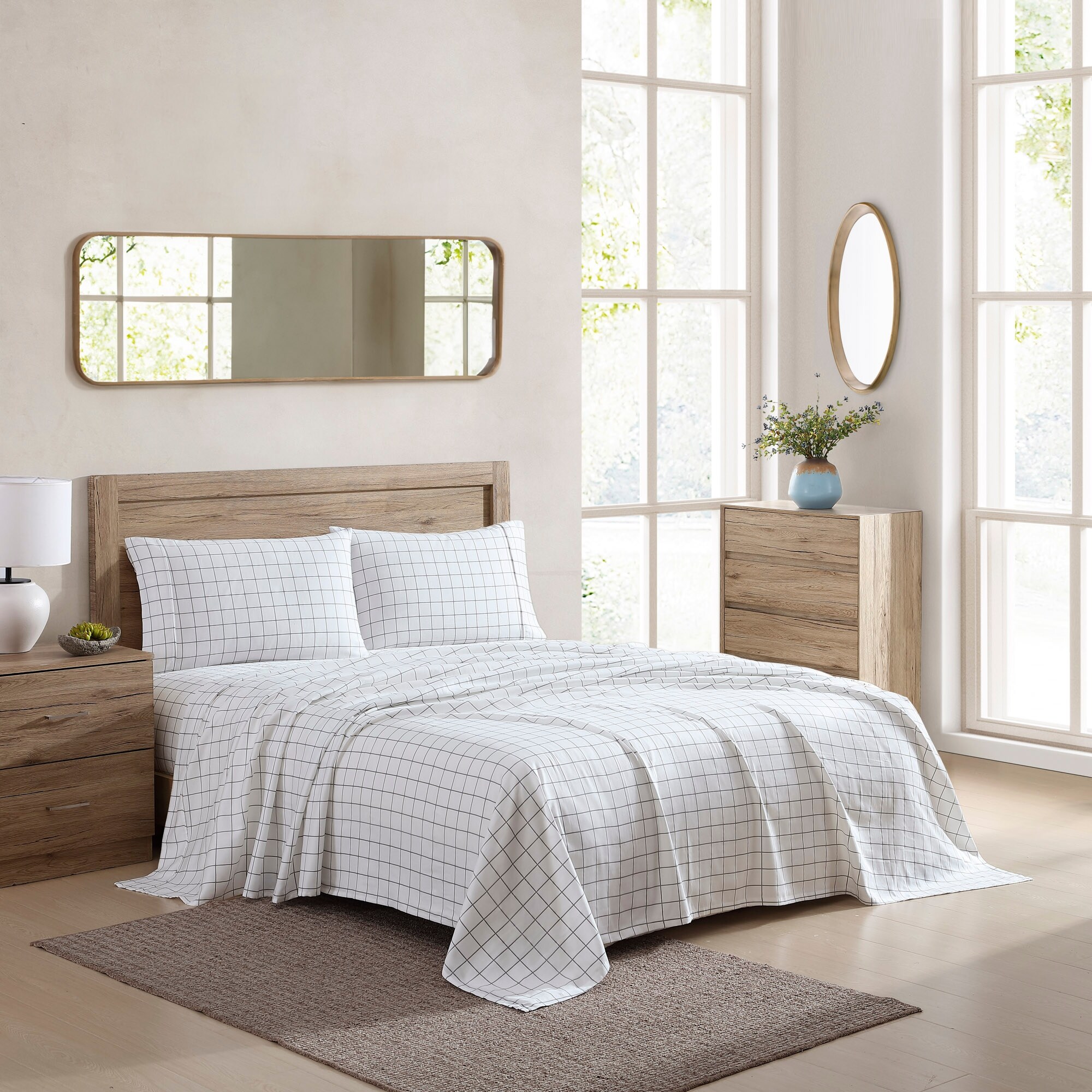 The Gray Barn Noh Printed Cotton Bedsheet Set-image