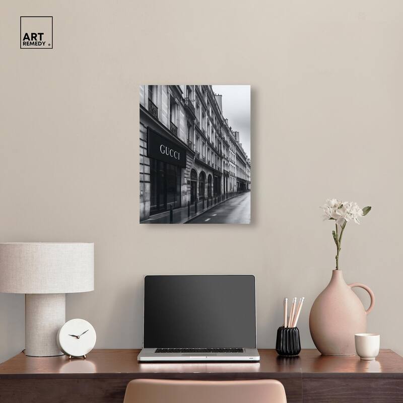 Paris Love Canvas by Art Remedy, Gallery Wrapped