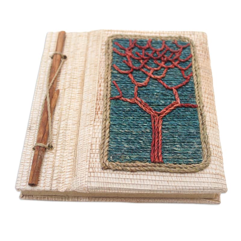 Novica Handmade Under The Tree Natural Fiber Journal