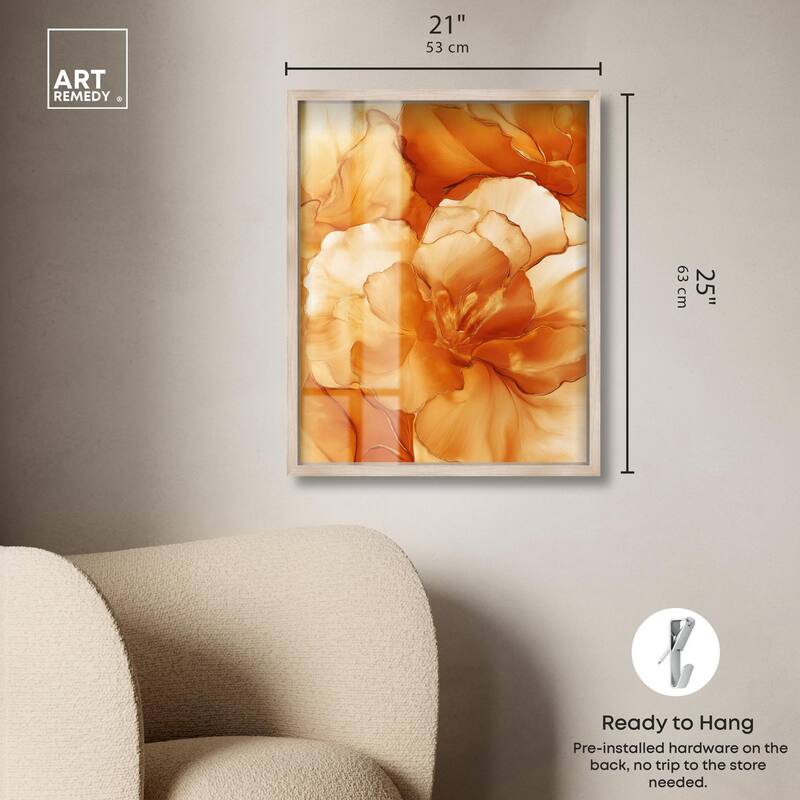 Sunlit Bloom I Shadowbox by Art Remedy