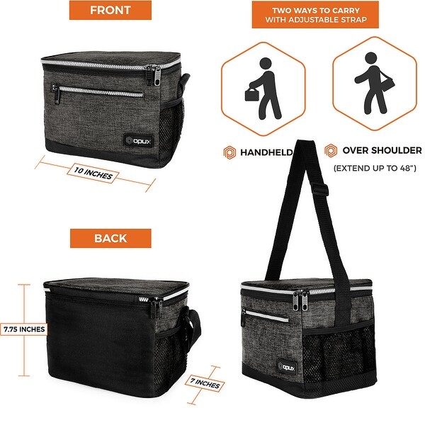 over shoulder lunch bag