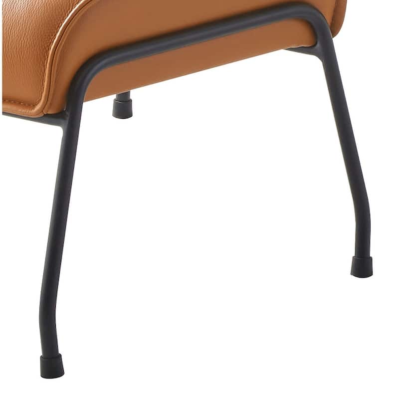Dunnigan Tufted Accent Chair and Ottoman