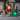 Gemmy Christmas Airblown Inflatable Grinch Putting Train in Santa Sack Scene Dr. Seuss, 6.5 ft Tall