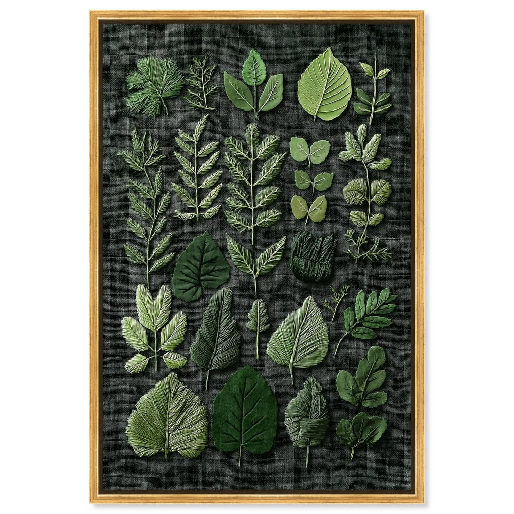 Leaf Library III Canvas by Art Remedy