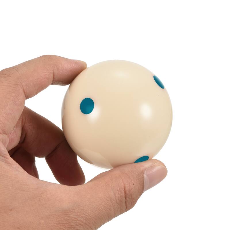 2-1/4" Pro Cup Pool Billiard Cue Ball with 6 Dots for Training