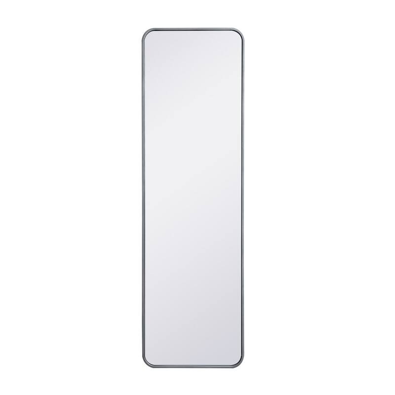 Ezra Soft Corner Metal Rectangular Mirror