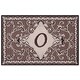preview thumbnail 5 of 21, SAFAVIEH Handmade Monogram Galatea Rug 2'6" x 4' - O - Mocha - Rectangle