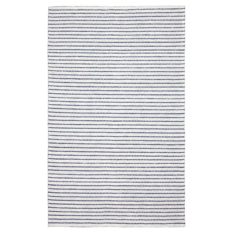ECARPETGALLERY Braid weave Sienna Dark Navy Wool Rug - 5'0 x 8'0 - Navy - 5'0 x 8'0