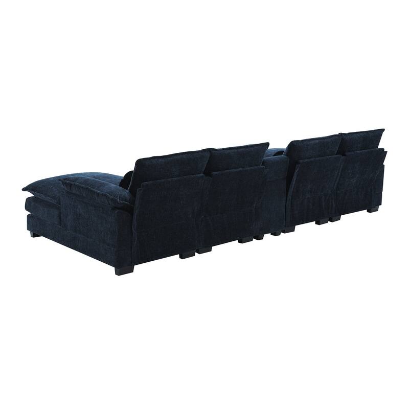 123*55" Modern U-shaped Sofa