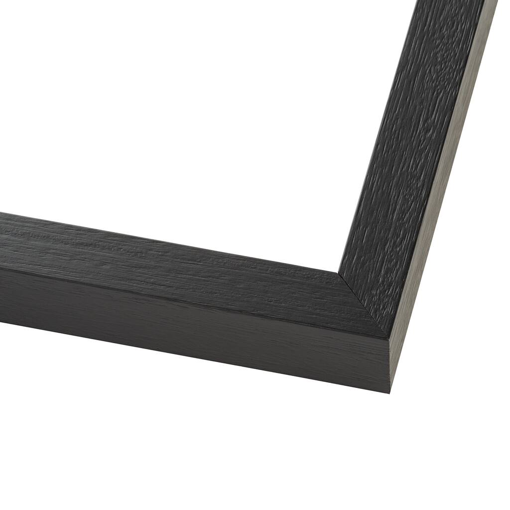 13x17 Shadow Box 1" Depth Black Picture Frame - UV Acrylic, Backing, Hanging Hardware