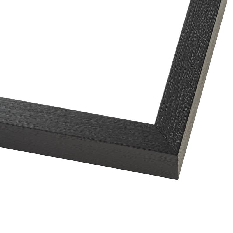 6x8 Shadow Box Frame Textured Black Wood | With a 3/4" Usable Display Depth | Includes a Royal Blue Real Suede Texture Acid-Free