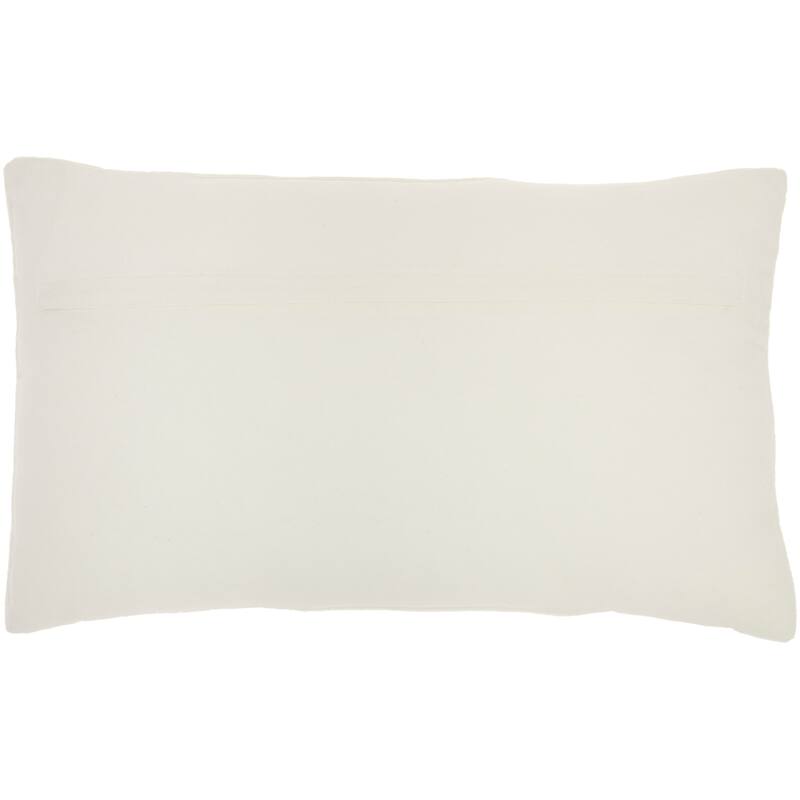 Mina Victory Beaded Flowers Throw Pillow