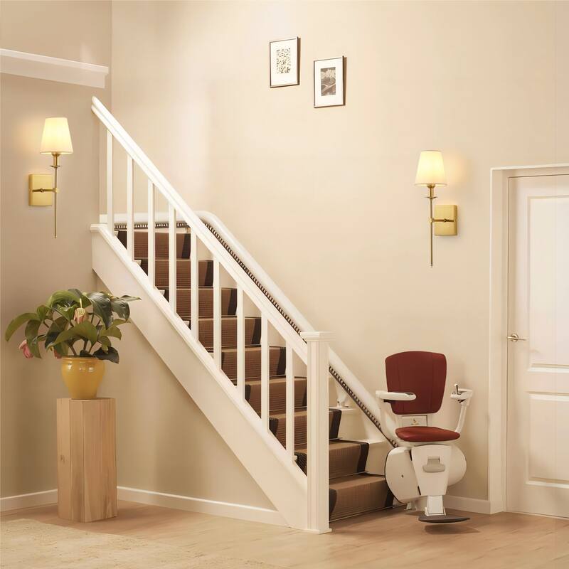 Starsky 1 - Light Industrial Wall Sconce Set with Tapered Fabric Shade (Sets of 2)