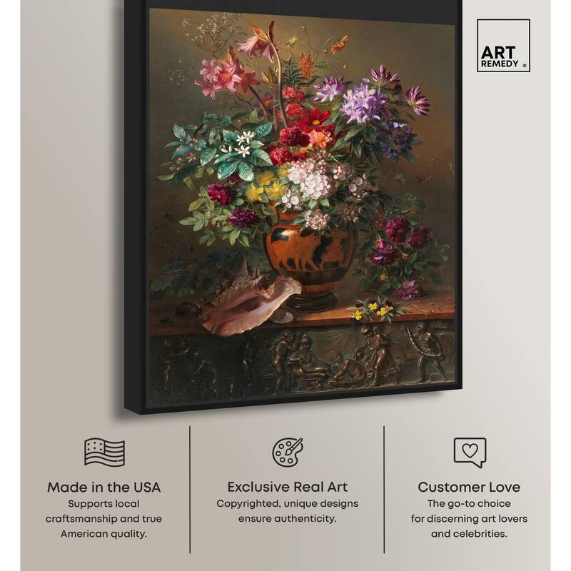 Allegory of Spring 1817 Canvas by Art Remedy