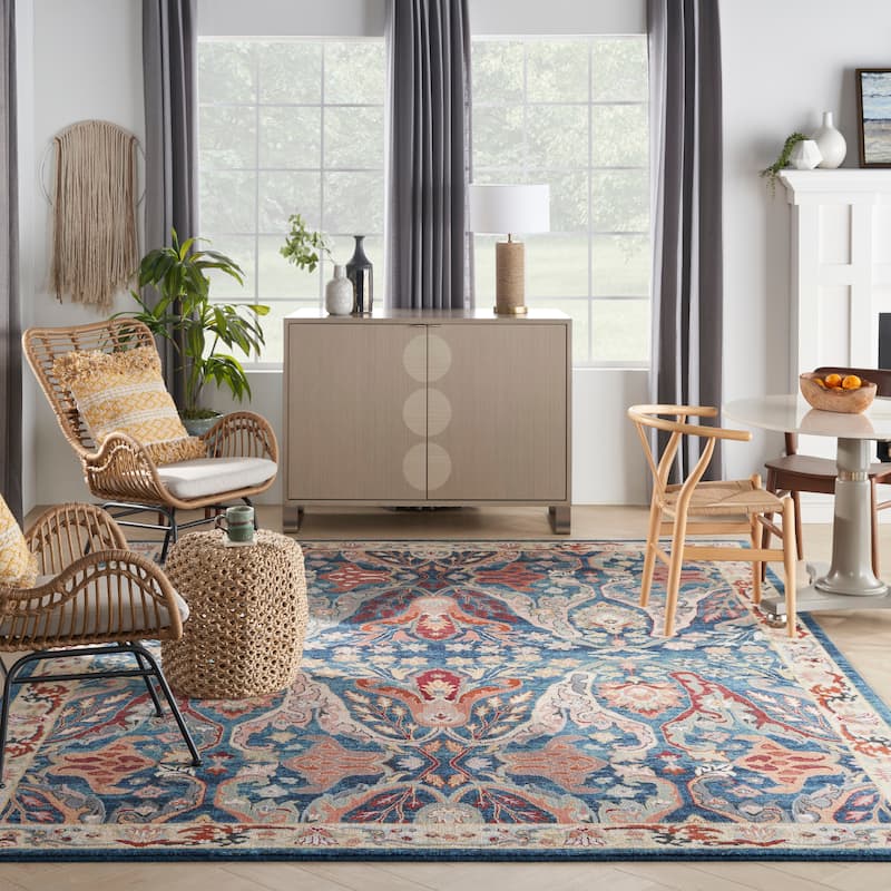 Nourison Parisa Transitional Bordered Area Rug