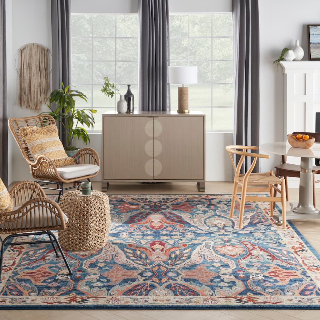 Nourison Parisa Transitional Bordered Area Rug