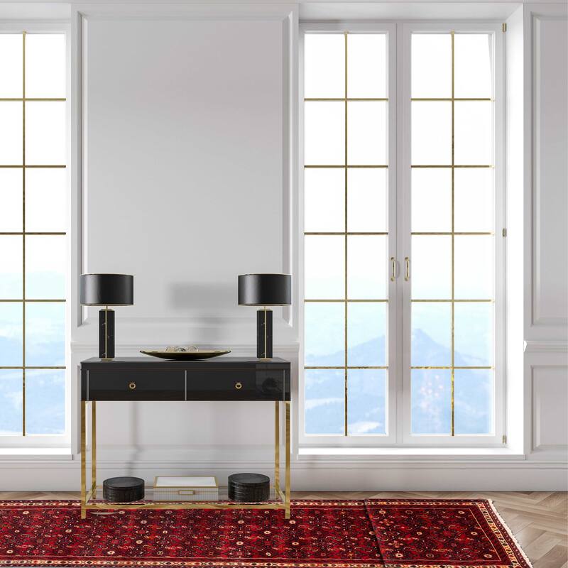 ECARPETGALLERY Hand-knotted Andelz Red Wool Rug - 2'8 x 16'3