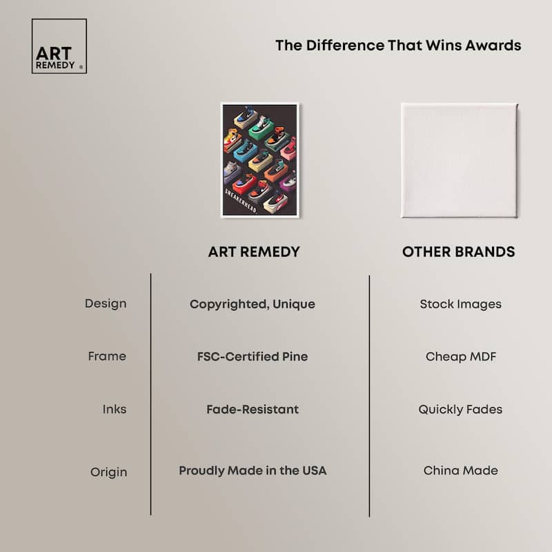 Sneaker Collection Dreams Canvas by Art Remedy
