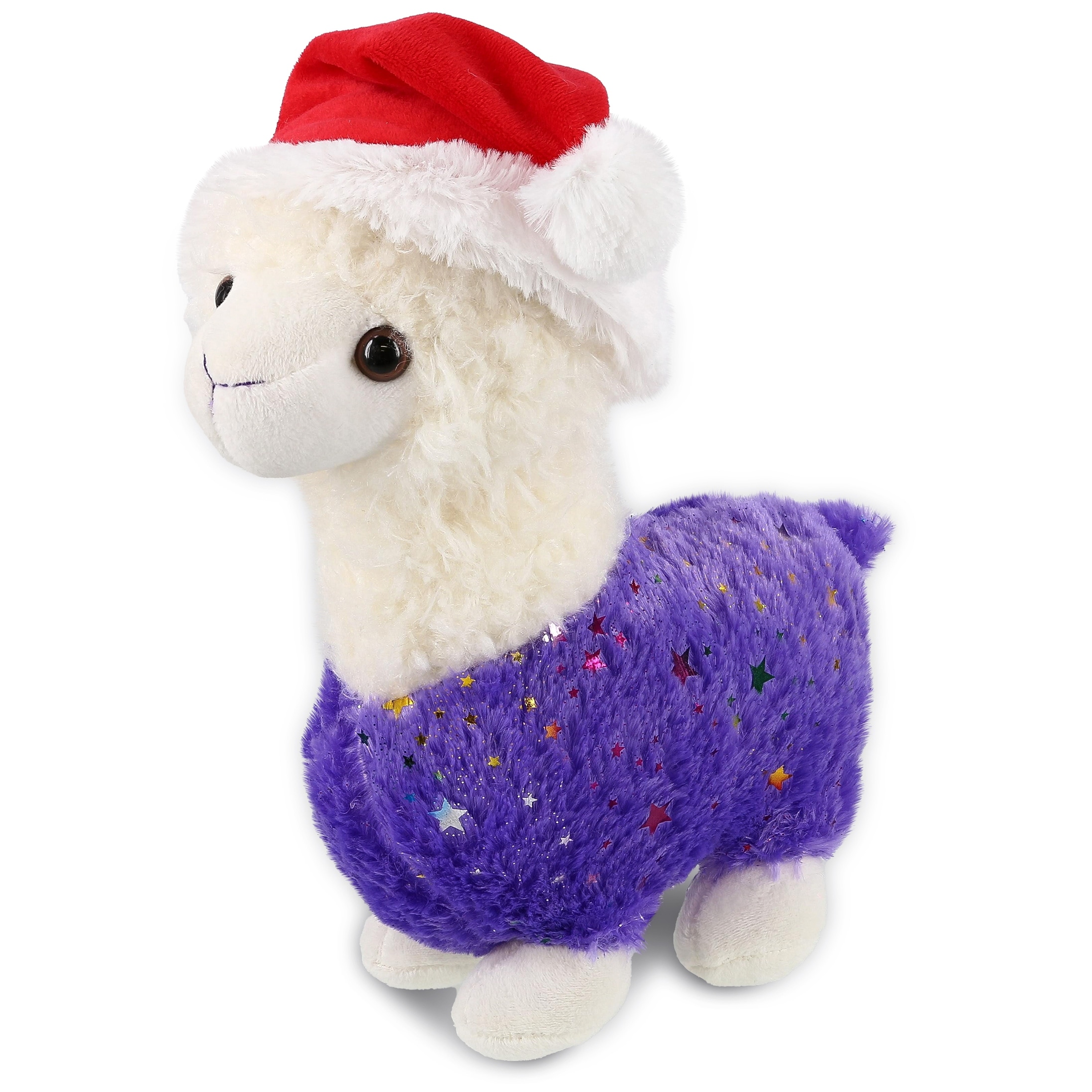 Purple stuffed dog top