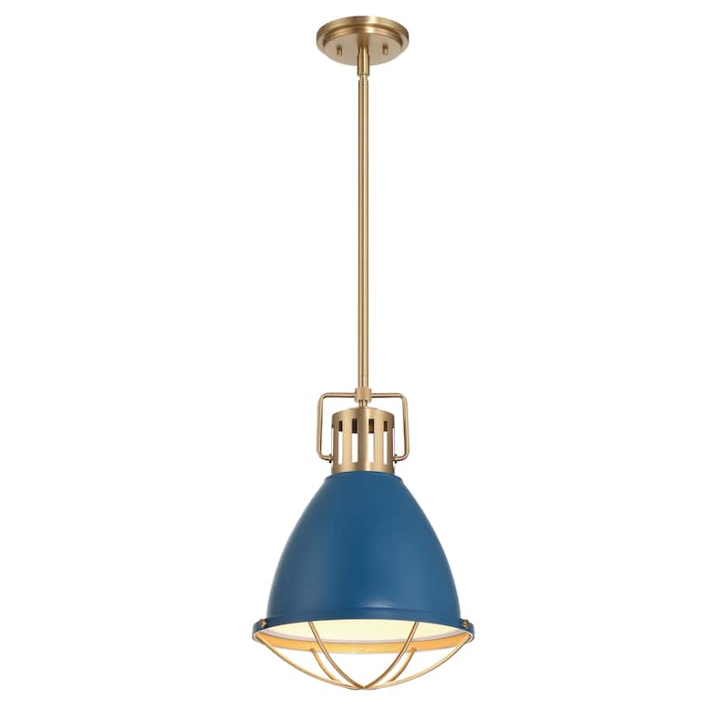 Kent Caged Metal Ceiling Light - 12.7"L x 12.7"W x 17.3"H