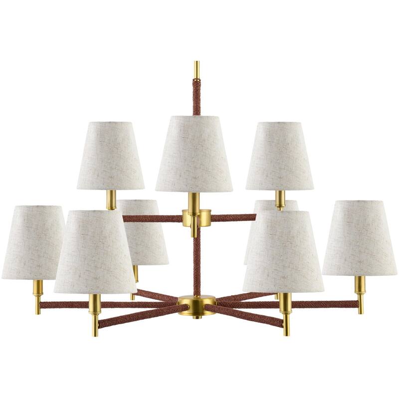 Livabliss Majen Modern Chandelier - 32"L x 32"W x 26"H