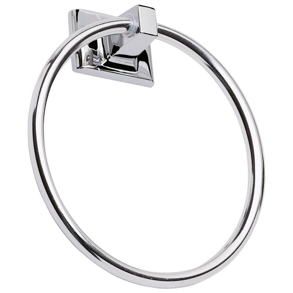 Design House Polished Chrome Towel Ring from the Millbridge Collection