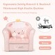 preview thumbnail 8 of 8, Gymax Kids Lamb Sofa Children Armrest Couch Upholstered Chair Toddler - See Details