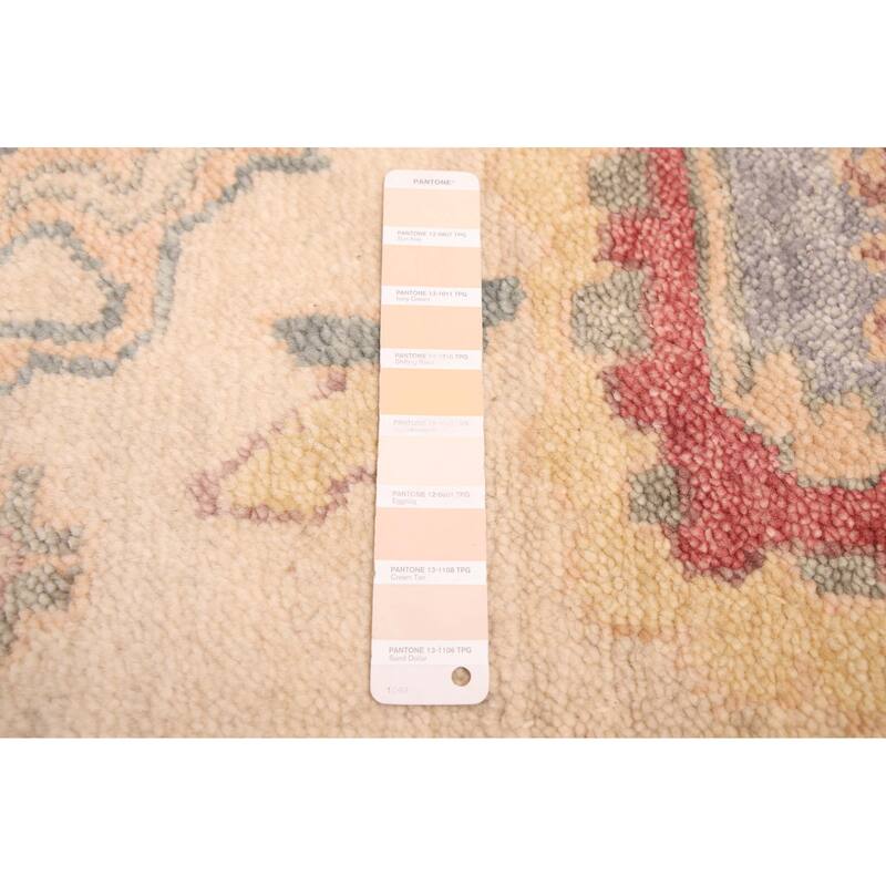 ECARPETGALLERY Hand-knotted Jules Serapi Beige Wool Rug - 9'2 x 12'0