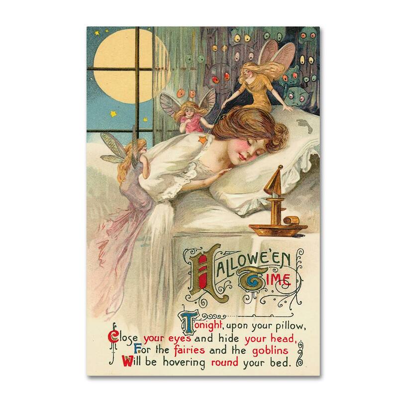 Vintage Apple Collection 'Halloween Thirteen' Canvas Art