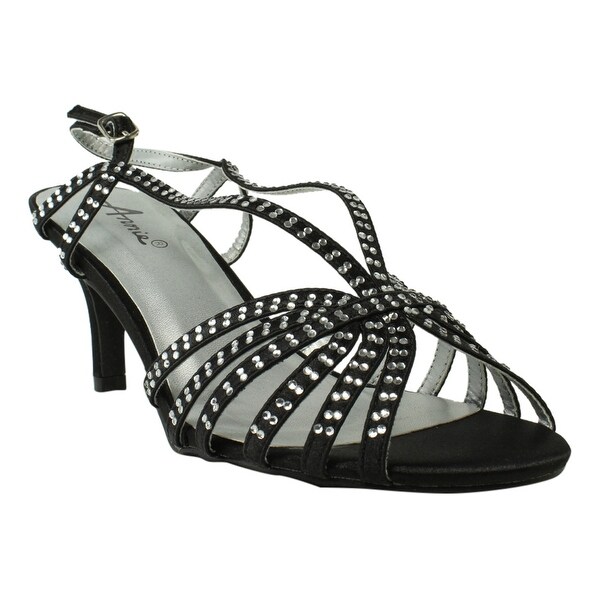 Shop Annie Shoes Womens Lance Black Sandals Size 8.5 (C,D