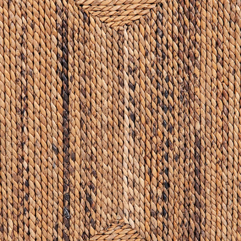 Serena Natural Braided Seagrass Waterfall Side Table by East at Main