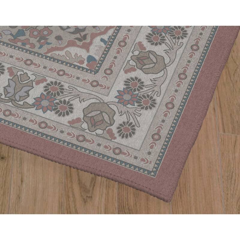 KASHAN DUSTY ROSE Outdoor Rug By Kavka Designs Bed Bath & Beyond