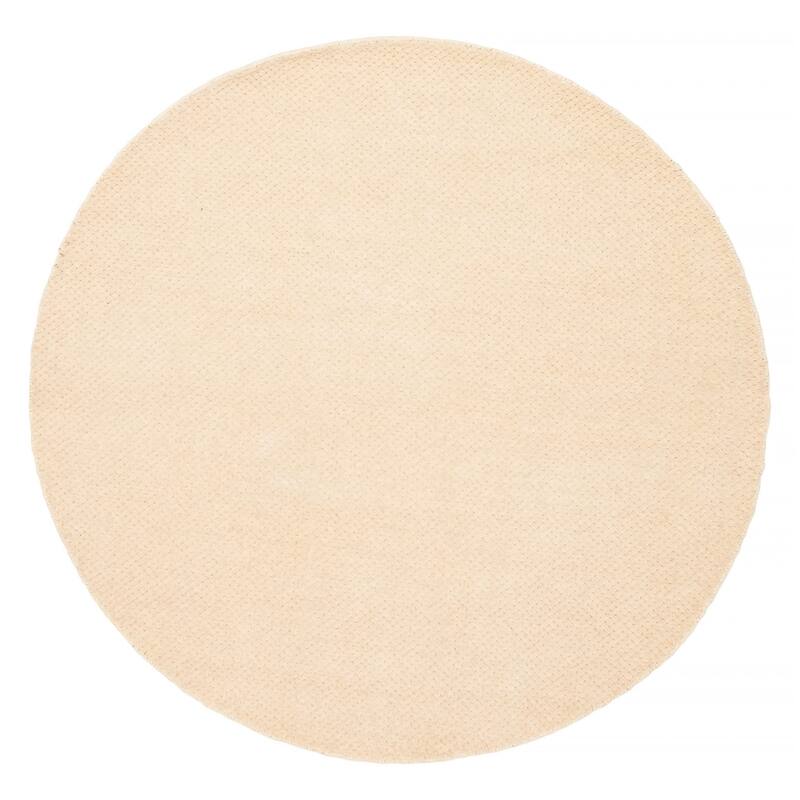 Kashkuli Gabbeh Beige Rug 5'4" x 5'4" - 5'4 x 5'4 - Beige - 5'4 x 5'4