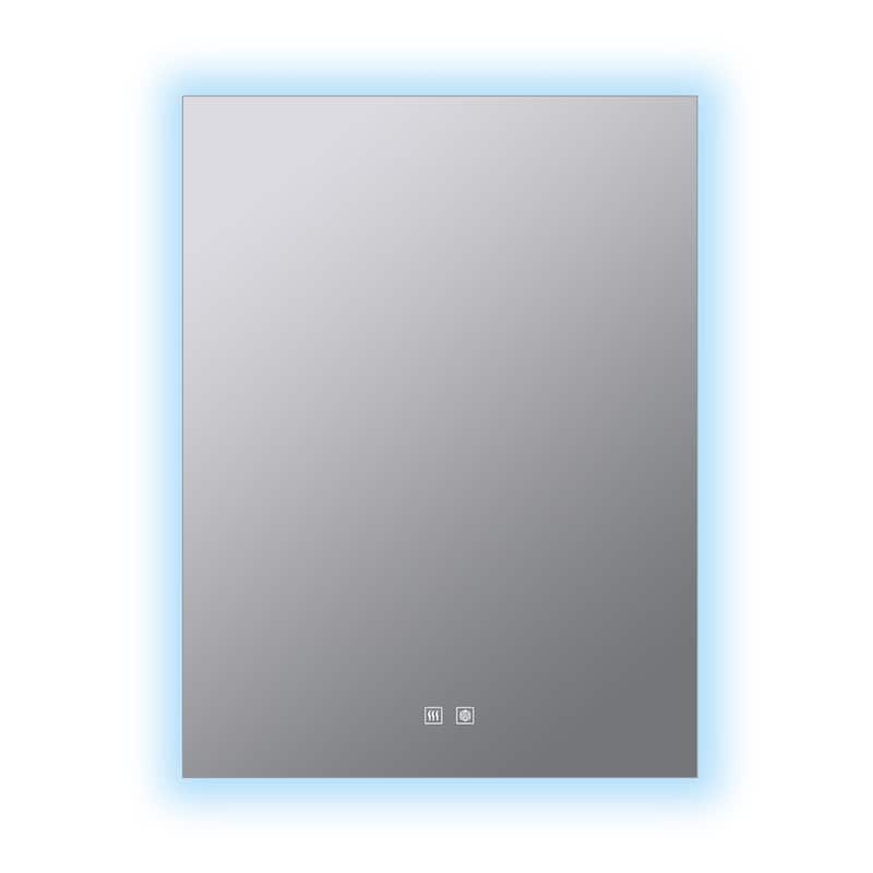 Vellum LED Bathroom Vanity Mirror - N/A - 30 in W x 28 in H