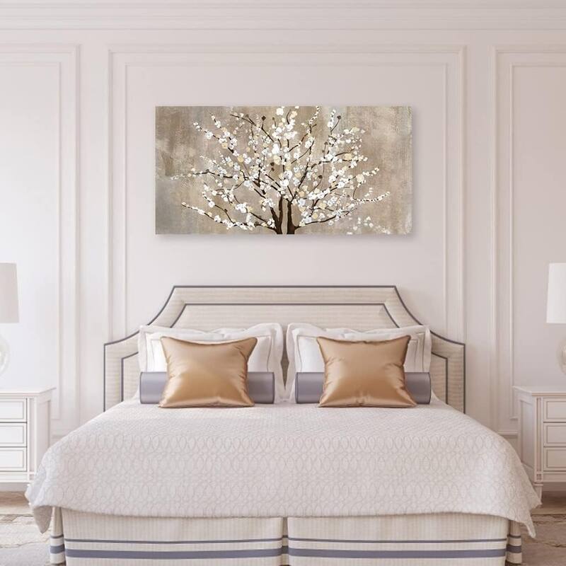 Wall Decor Abstract Elegant Floral Canvas Prints Artwork