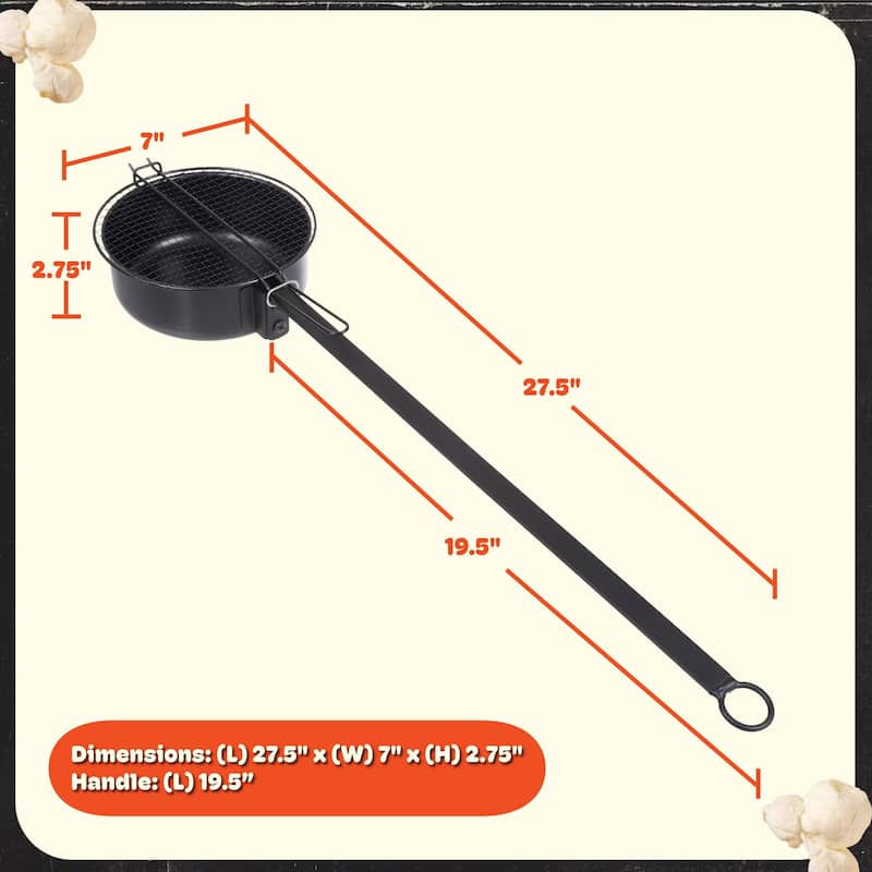 Great Northern Campfire Popcorn Popper