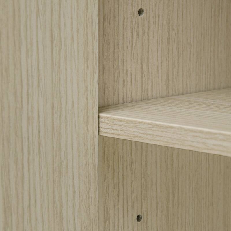 Modern 2-Door Sideboard Cabinet with 3 Drawers, Adjustable Shelf, Embossed Doors and Diamond Handles for Kitchen or Entryway