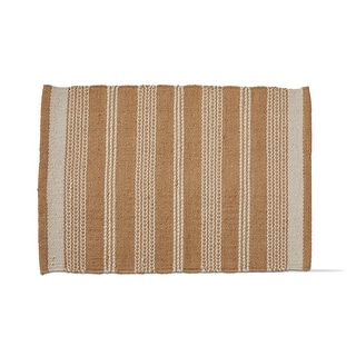 Avery Stripe Honey Rug Cotton Indoor Rug, 24L x 36W Inches - 24 x 36 ...