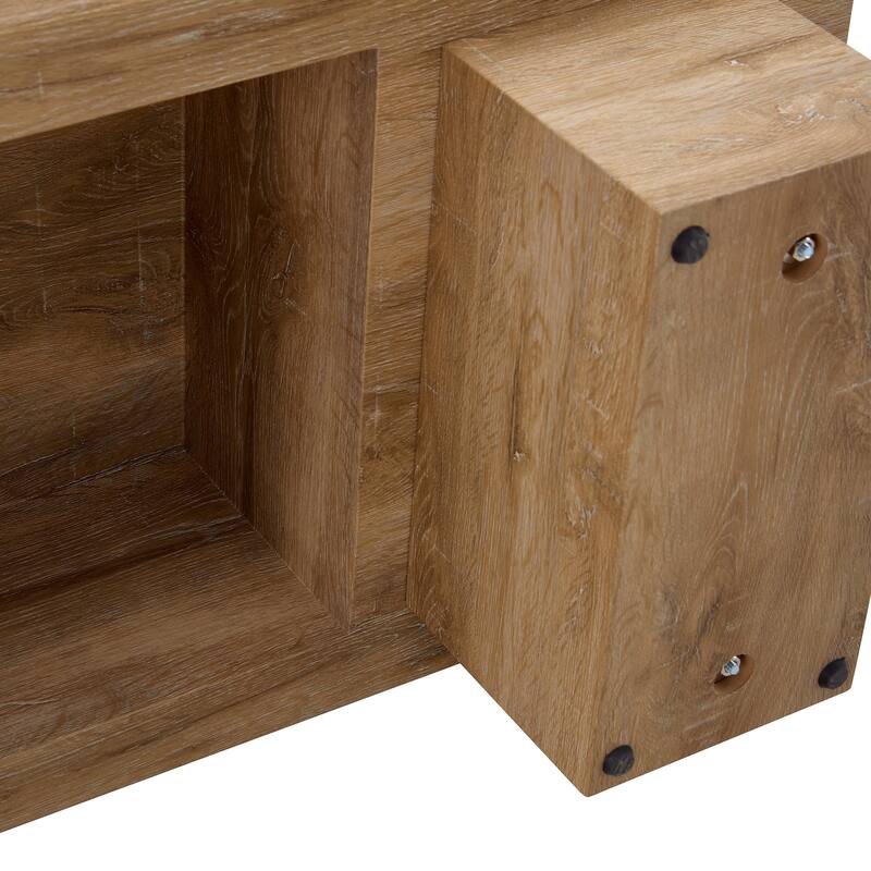 Modern Simple Texture Sticker MDF Coffee Table