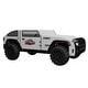 preview thumbnail 5 of 4, Furniture of America Keanu Modern White Twin Off-Road Style Platform Bed with LED Headlights