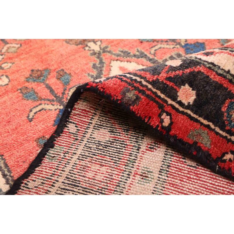 ECARPETGALLERY Hand-knotted Andelz Red Wool Rug - 2'8 x 9'10