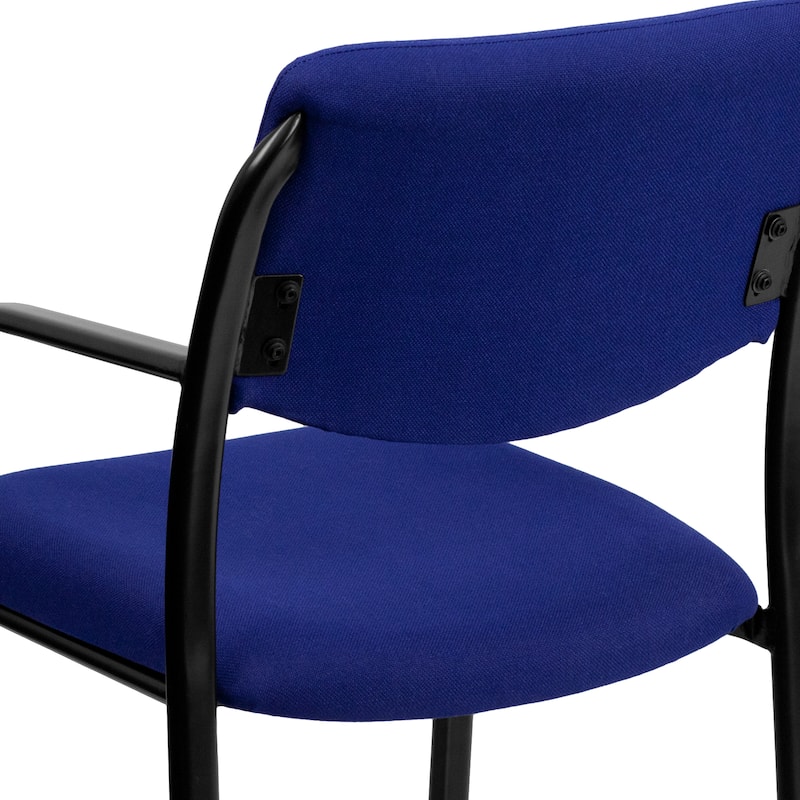 Fabric Executive Side Reception Chair with Sled Base